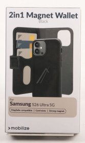 Mobilize Leather Bag Gsm - 81459 Mobilize 2in1 Magsafe Compatible Gelly Wallet Case Samsung Galaxy S26 Ultra 5g Black