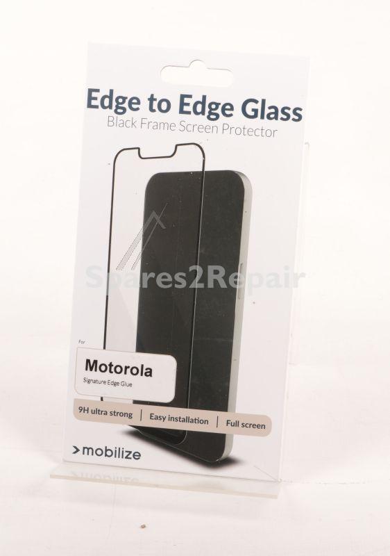 Mobilize Display Protective Film - 59243 Mobilize Edge-to-edge Glass Display Protector Motorola Signature Edge Glue