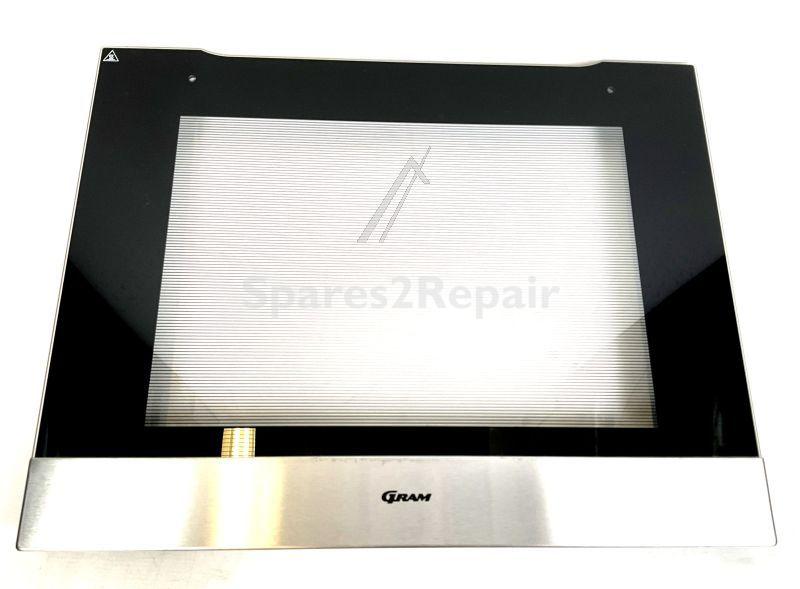 Glass Plate For Oven - 9060111 Outer Door Glass Complete 466-410 [Amica]