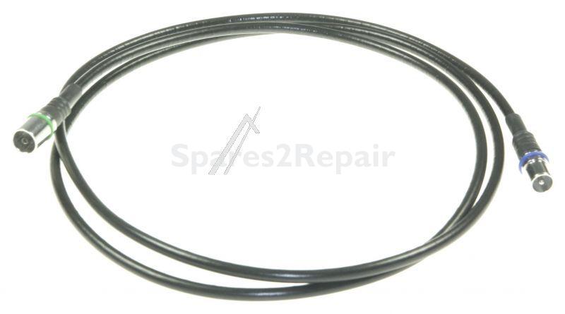 Wisi Sat Connecting Cable - Ds 37 U 0150 Coaxial Lead Iec-socket-iec-plug, 1,5 M