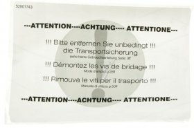 Screw - 52001743 Screw Label [Vestel]