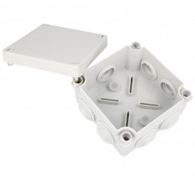 Inotech Humidor Box - Square Waterproof Box 100x100x50 Fastenable 1-4 - Ip 55
