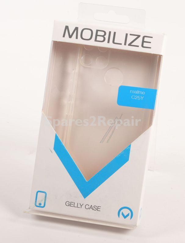 Mobilize Leather Bag Gsm - 27771 Mobilize Gelly Case Realme C25y Clear