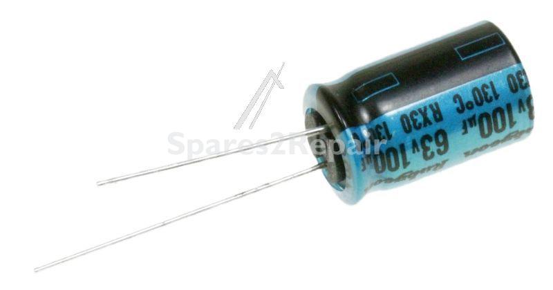 Rubycon Radialelectrolytics 130 Degree - 100uf 63v Elko 130° Radial 10x16mm Low Impedance - RX30