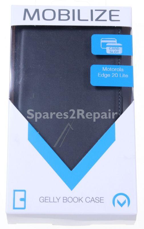 Mobilize Leather Bag Gsm - 27329 Mobilize Classic Gelly Wallet Book Case Motorola Edge 20 Lite Black