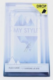 Mobilize Leather Bag Gsm - 25015 My Style Protective Flex Case For Samsung Galaxy J6 2018 Clear