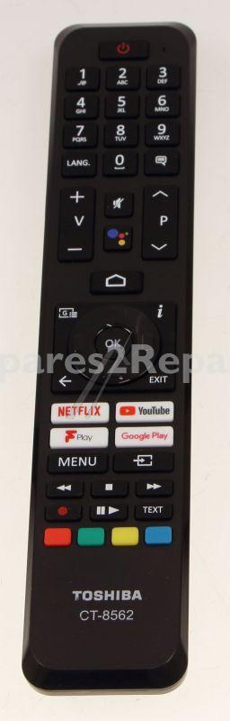 Vestel Ir remote Control - R-c 45161 23794690 R-c 45161 Toshiba Ct-8562 (gray-s(blk-p)