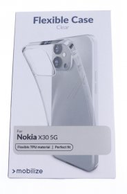 Mobilize Leather Bag Gsm - 28364 Mobilize Gelly Case Nokia X30 5g Clear