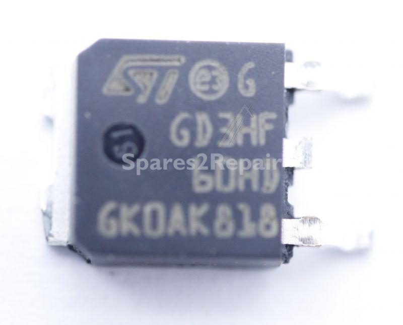 Stmicroelectronics Transistors - Gd3hf Igbt 600v 7,5a Smd Dpak