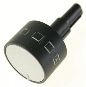 Control Knobs - Mando Selectro Functiones 9073919 Retractable Knob 38 Black Hb 12400a [Amica]