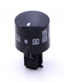 Button - 8082464580 Knob function black 0+10 [Electrolux Aeg]