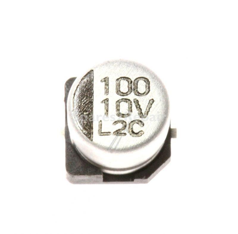 Smd Electrolytic - 100uf-10v 30029273 Cap Elch 100µf 10v M 76ma 6 3x5 5 Rohs [Vestel]
