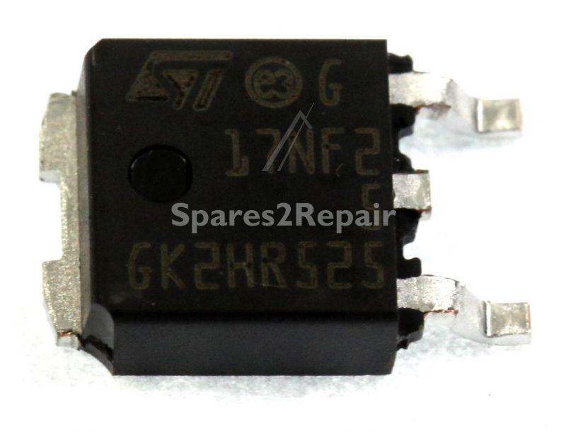 Stmicroelectronics Smd Transistor - D17nf25 Std17nf25 N-channel Mosfet 250v 17a To-252