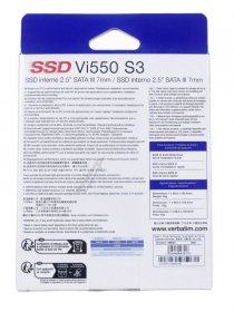 Verbatim Ssd 2,5” Hard Drive - Vi550 S3 49351 256gb -sata-3 Ssd-hard Drive