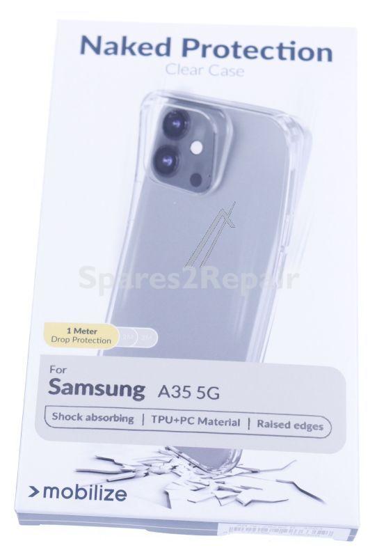 Mobilize Leather Bag Gsm - 29292 Mobilize Naked Protection Case Samsung Galaxy A35 5g Clear
