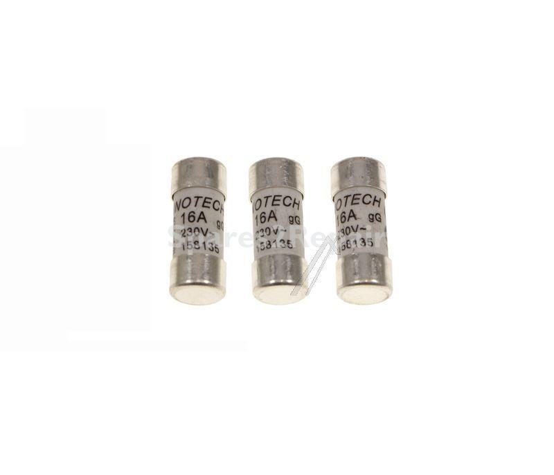 Inotech Fuse - 3 Ceramic Fuse 10,3x25,8 - 16a With Light - Nf -