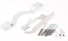 Mounting Parts - 11058242 Mounting Set Glass Support Mounting Bracket Wall Mounting Bracket Channel Mounting Material [Bosch Siemens]