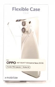 Mobilize Leather Bag Gsm - 28147 Mobilize Gelly Case Oppo A57 5g-a77 5g-realme Narzo 50 5g Clear