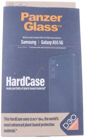Panzerglass Leather Bag Gsm - 1158 Care By Panzerglass Flagship Case Urban Combat Smokey W Black Qi Compatible Samsung S24 Ultra