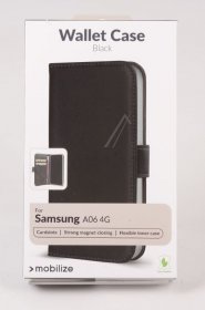 Mobilize Leather Bag Gsm - 80243 Mobilize Classic Gelly Wallet Book Case Samsung Galaxy A06 4g Black