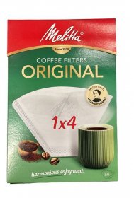 Melitta Coffee Filter - 94641 6771380 80 Coffee Filters 1x4 White 80-p