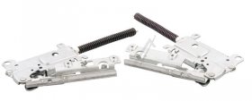 Door Hinges - 4055990024 Door Hinge Kit Left And Right Sliding [Electrolux Aeg]