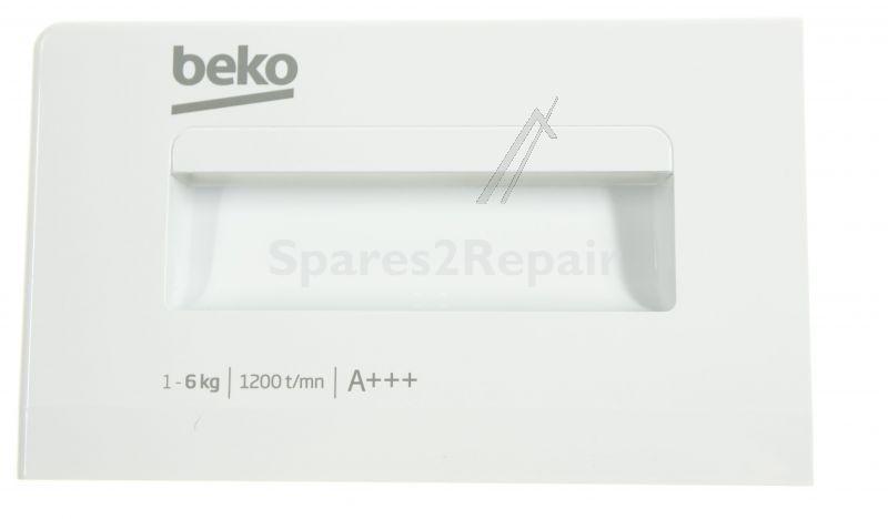 Detergent Dispenser Cover - 2459209040 C00923643 Drawer Panel [Arcelik]