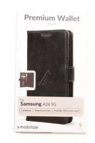 Mobilize Leather Bag Gsm - 80258 Mobilize Premium Gelly Wallet Book Case Samsung Galaxy A26 5g Black