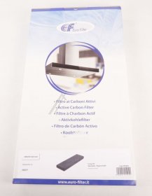 Eurofilter Carbon Filter - Fks099 Monoblock Carbon Filter Washable 390x93x30mm Alternative For Novy 7910400 7910055