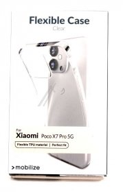 Mobilize Leather Bag Gsm - 80748 Mobilize Gelly Case Xiaomi Poco X7 Pro 5g Clear