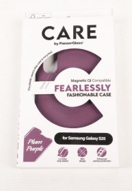 Panzerglass Leather Bag Gsm - Crrfctqg38388 Care By Panzerglass Fashionable Case Plum Purple W Qi Compatible Samsung Galaxy S 2025