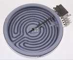 Ego Single Circuit Radiation Heate - 10 78431 004 Ceramic Element 7-stroke Ø180mm 1700e