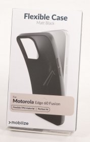 Mobilize Leather Bag Gsm - 80911 Mobilize Rubber Gelly Case Motorola Edge 60 Fusion Matte Black