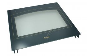 Oven outer Door - 9076145 Outer Glass Oven Door 472-353 Sm Retro [Amica]