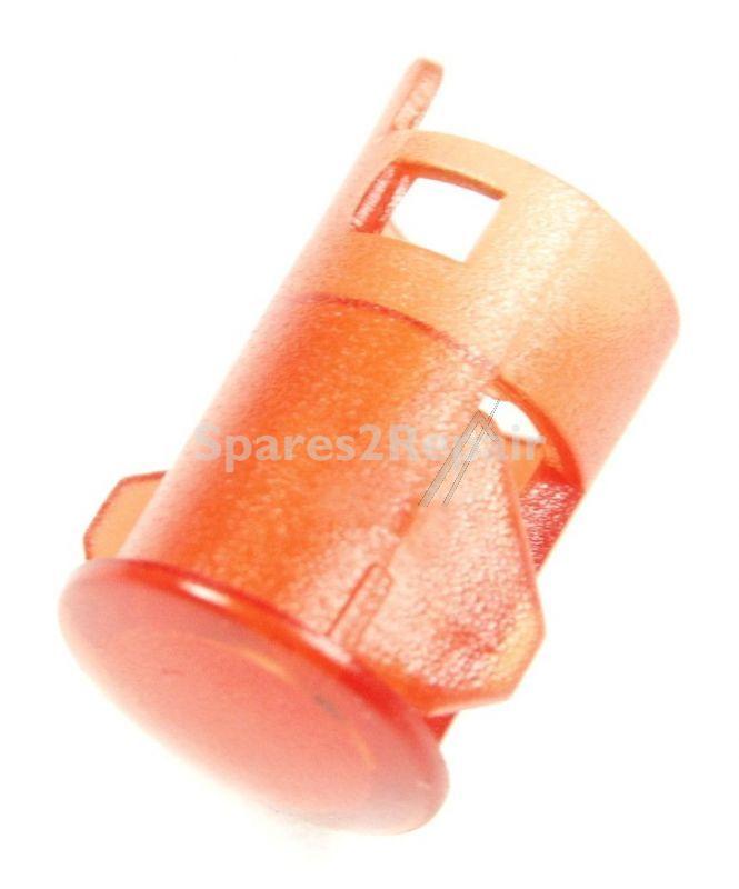 Glass Lamp Cover - C00085050 482000077039 Yellow Red Pilot Lamp (ch-indesi [Whirlpool Indesit]