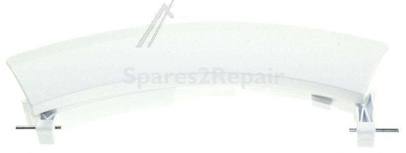 Compatible Washing Machine And Tumble Dryer Door Handles - Handle White Alternative For Bsh751790