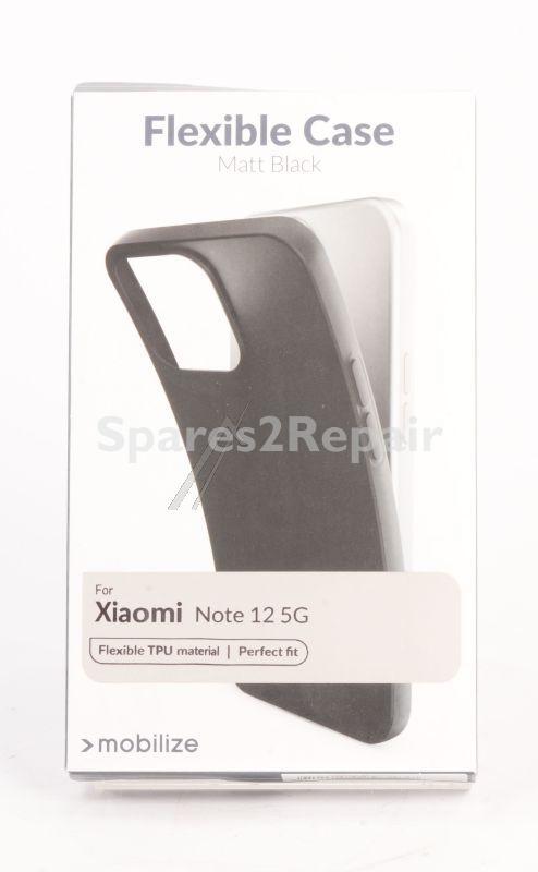Mobilize Leather Bag Gsm - 28824 Mobilize Rubber Gelly Case Xiaomi Redmi Note 12 5g Matt Black