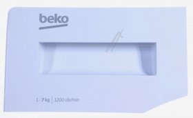 Detergent Dispenser Cover - 1912014069 C00928237 Drawer Panel [Arcelik]