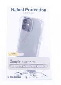 Mobilize Leather Bag Gsm - 29925 Mobilize Naked Protection Case Google Pixel 9-9 Pro Clear
