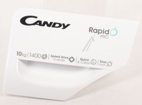 Detergent Dispenser Cover - 43041809 Dra rp 10kg 1400 [Candy Hoover]