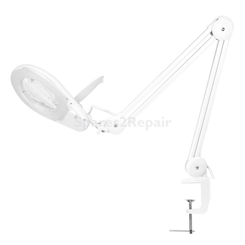 Logilink Workshop Light - Wz0058 Magnifier Lamp - 56 Leds And Loupe Insert 5 Diopt