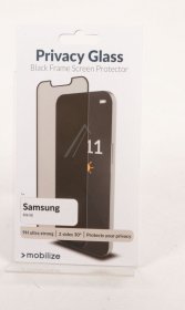 Mobilize Display Protective Film - 59007 Mobilize Privacy Glass Screen Protector Black Frame For Samsung Galaxy S26 5g