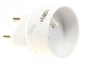Inotech Travelling Plug Set - Travel 190761 Adapter M Euro - F Usa White