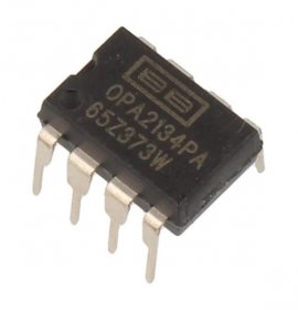 Texas Instruments Operational Amplifier Ic - Opa2134pa Ic Operation Amplifier Dip-8 (burr-brown)