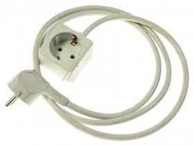 Mains Power Lead - 00654262 Socket [Bosch Siemens]