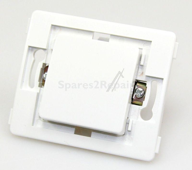 Rocker Switch - Va & Vient À Voyant Venus Bornes Auto Blanc