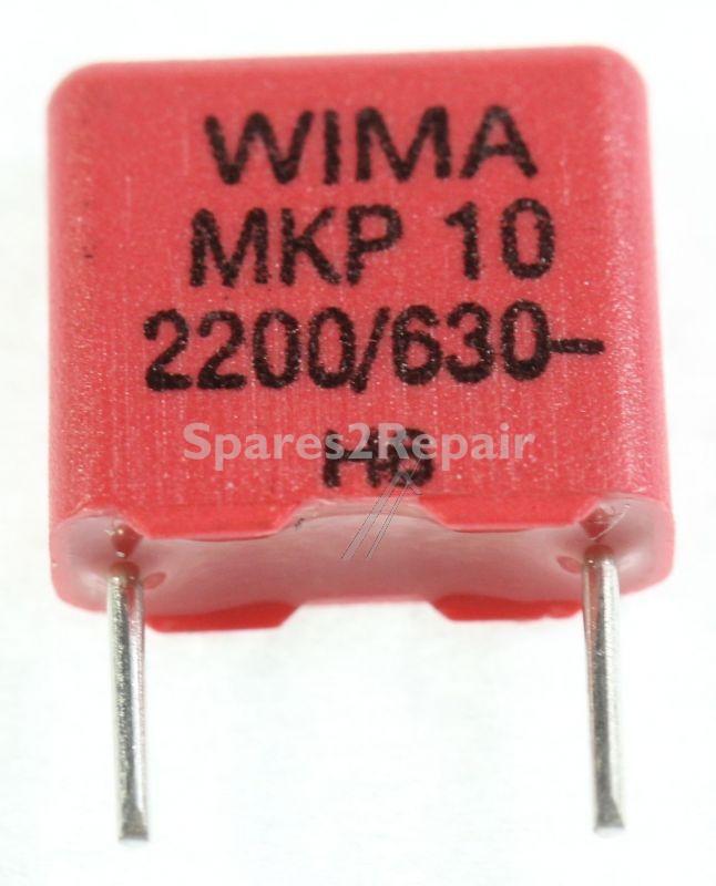 Wima Pulse Capacitors - 2200pf-630v Mkp10 Capacitor For Pulse Applications Pcm=7,5