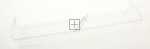 Hisense Gorenje Refrigerator - Freezer Door Shelf - Hk1649624 Upper Door Shelf