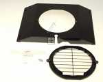 Air Vent Grille - 4055433629 Hood set black from Um [Electrolux Aeg]