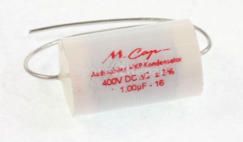 Mundorf Foil Capacitor - 1uf-400v Audio Filmcap. Axial 85° 12x23mm